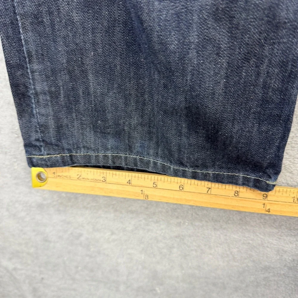 Buffalo Driven Jeans Mens 38x32 Dark Blue‎ Straight Leg Cotton Denim Pants